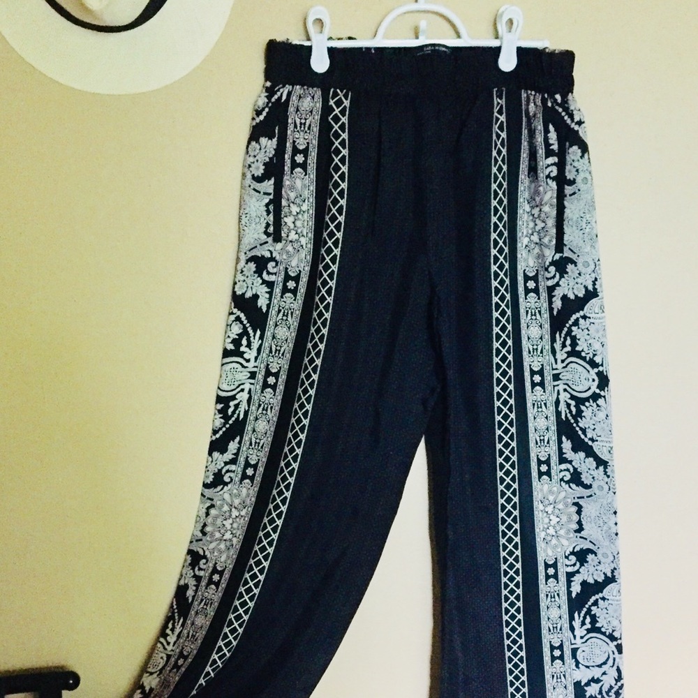 NWOT ZARA wide leg pants